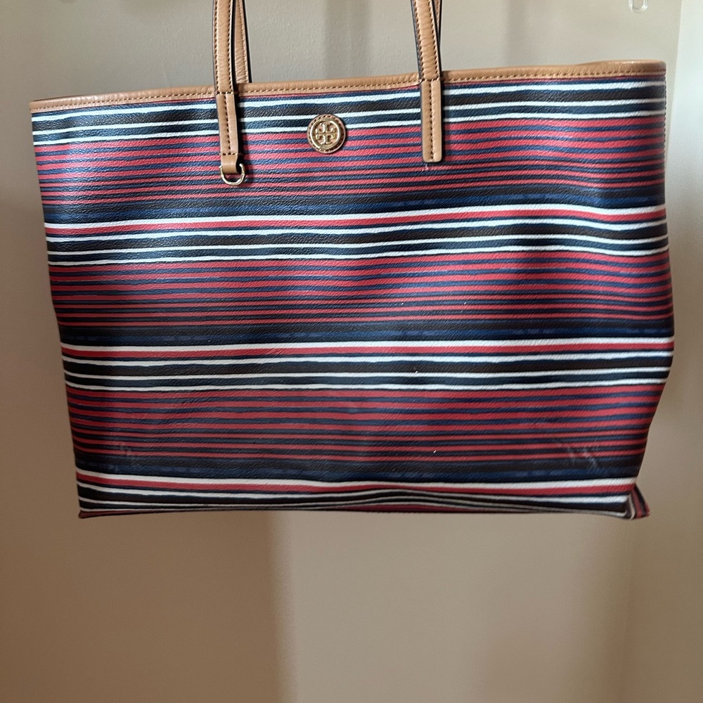 Tory Burch Tote Striped